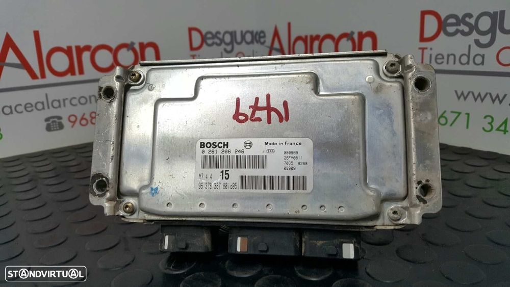 CENTRALINA DO MOTOR UCE CITROEN SAXO 1.1 X - 3