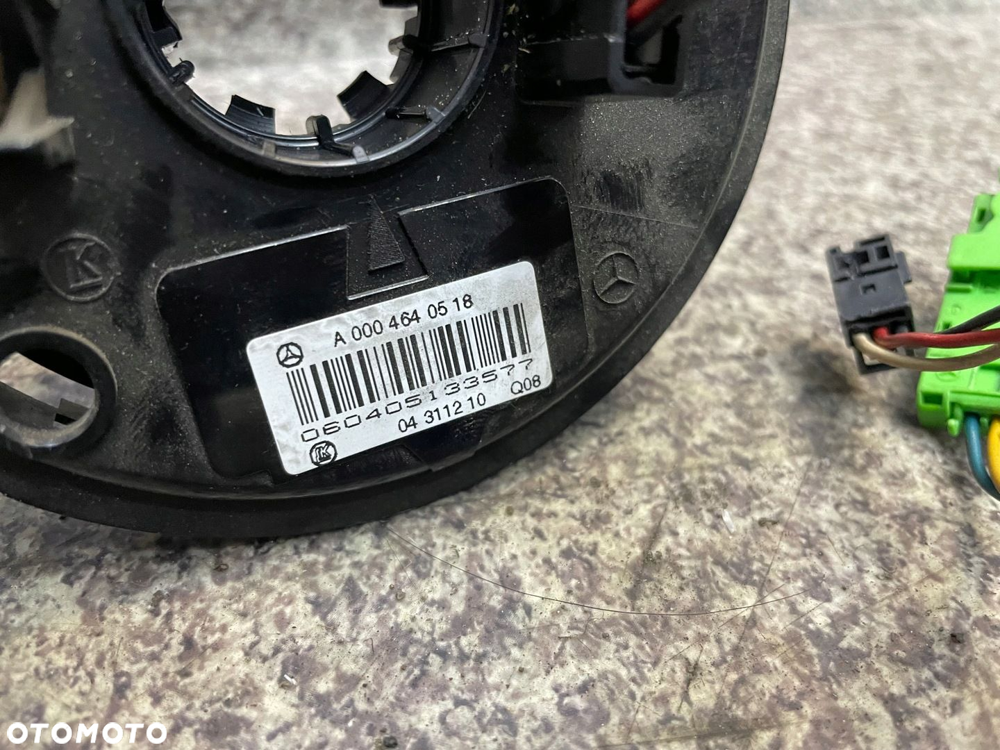 Tasma poduszek zwijak AIRBAG kostki Mercedes W211 BDB ORYGINAL - 5