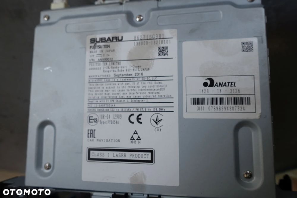 RADIO NAWIGACJA SUBARU FORESTER IV 16r. - 4