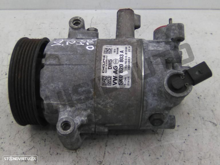 Compressor De Ar Condicionado 5k082_0803a Vw Polo V (6r) [2009_ - 2