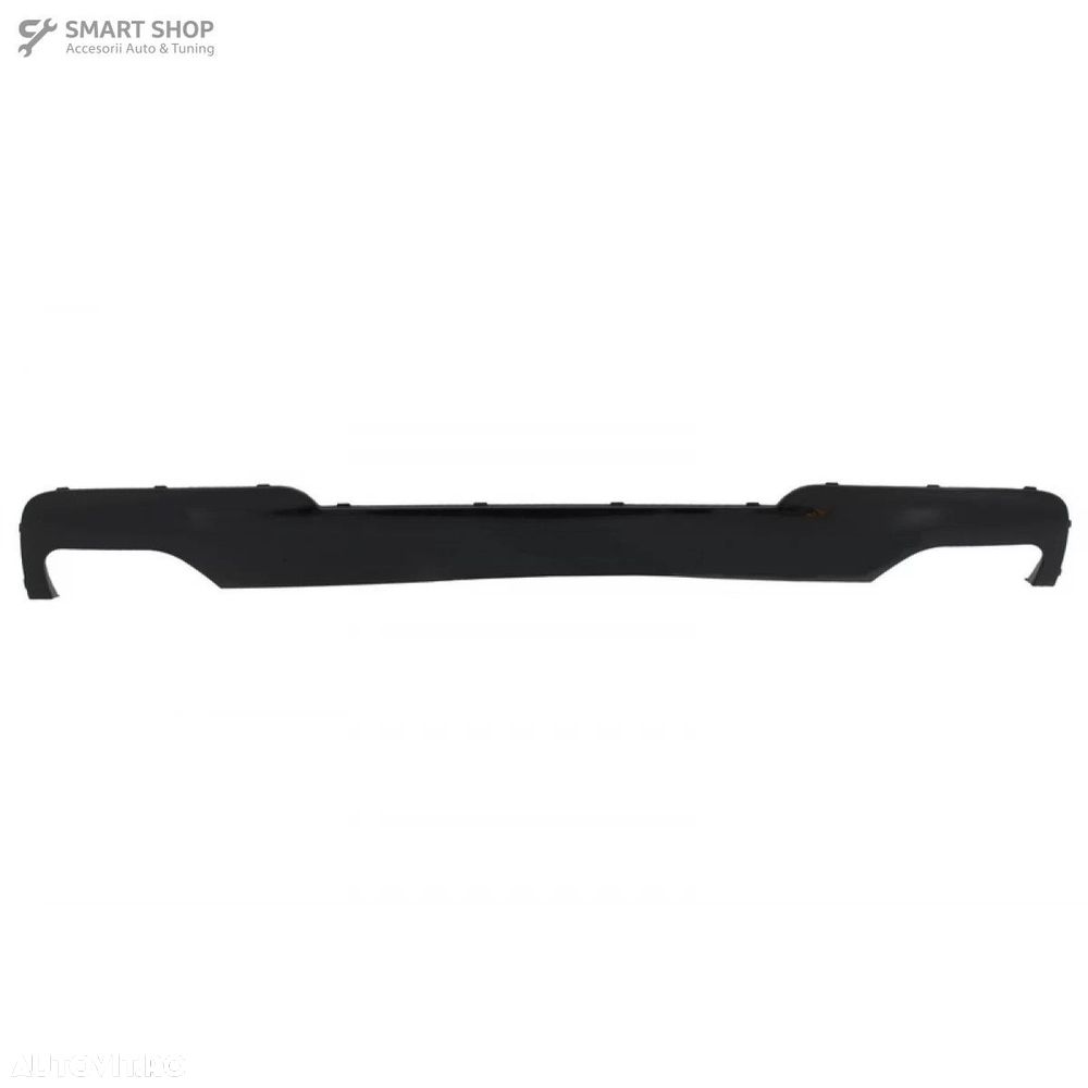Difuzor de aer cu evacuare dubla negru lucios BMW F10 F11 Seria 5 (201 - 2