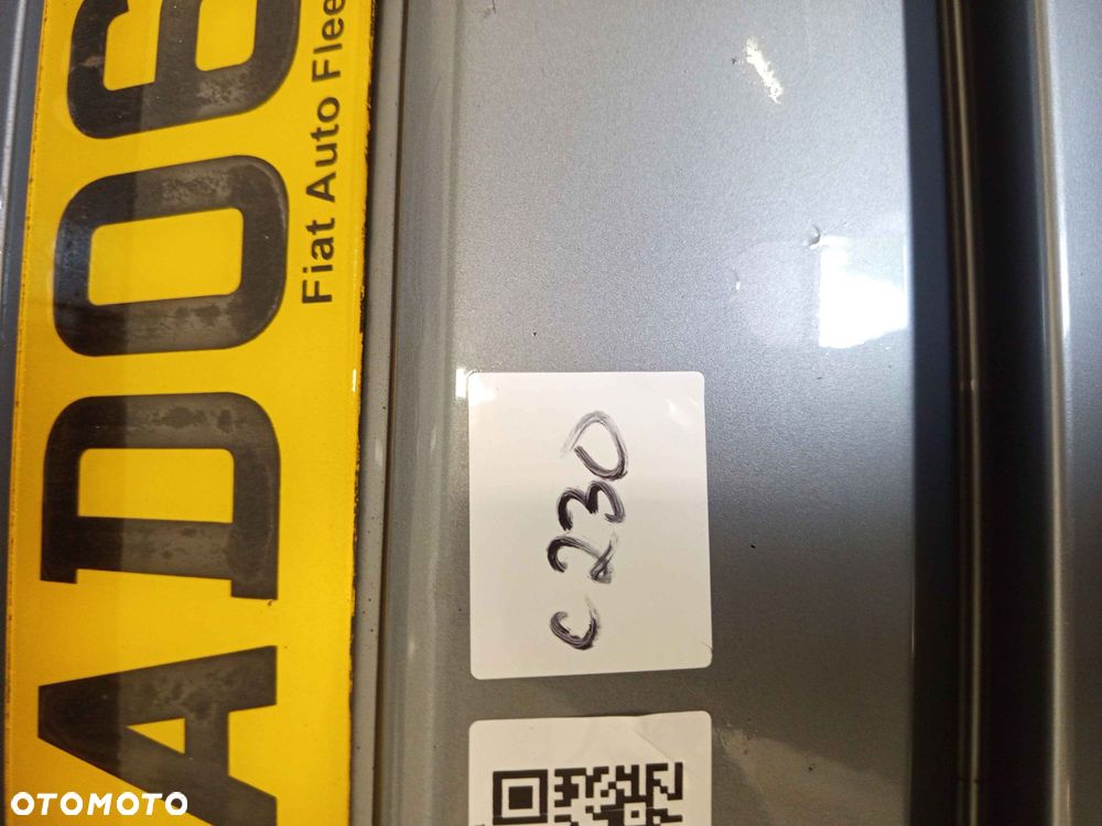 ^ ZDERZAK TYŁ TYLNY FIAT GRANDE PUNTO 595/A SZARY - 4
