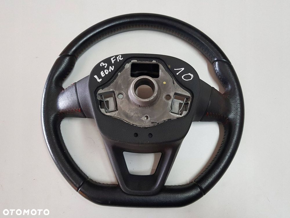 SEAT LEON III 3 5F 12-20r FR KIEROWNICA SKÓRZANA 5F0419091M - 12