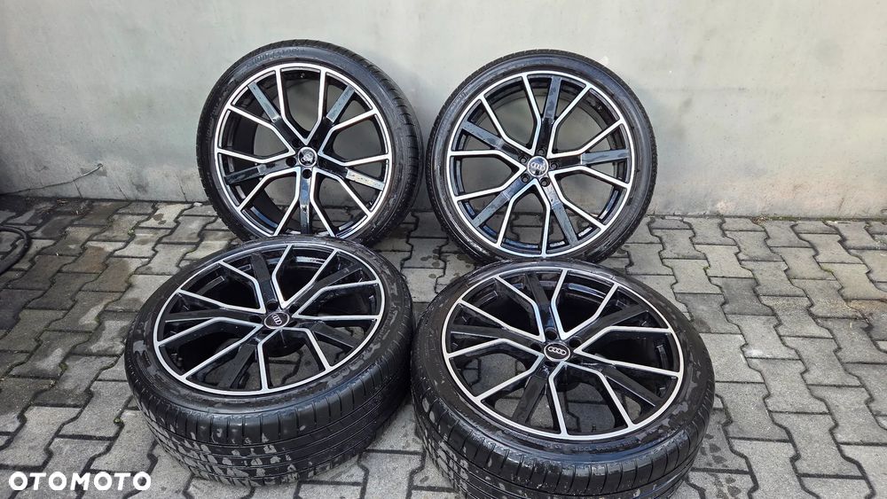Koła 22" niski profil alu czarne - 10