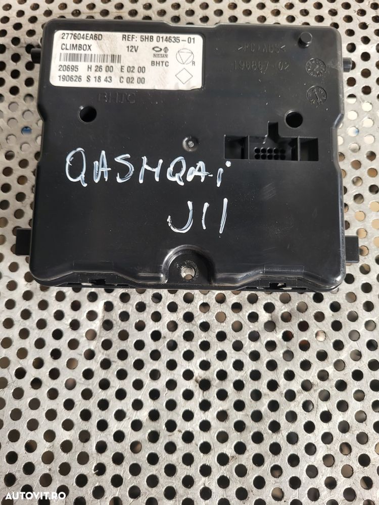 Calculator ECU Modul Climatronic Nissan Qashqai J11 Volan Stanga Cod 277604EA6D Dezmembrez Nissan Qashqai J11 1.5 Dci Euro 6 An 2013-2014-2015-2015-2016-2017-2018-2019-2020 Automat Volan Stanga 2x4 Masina Cu 18.000 Km - 5
