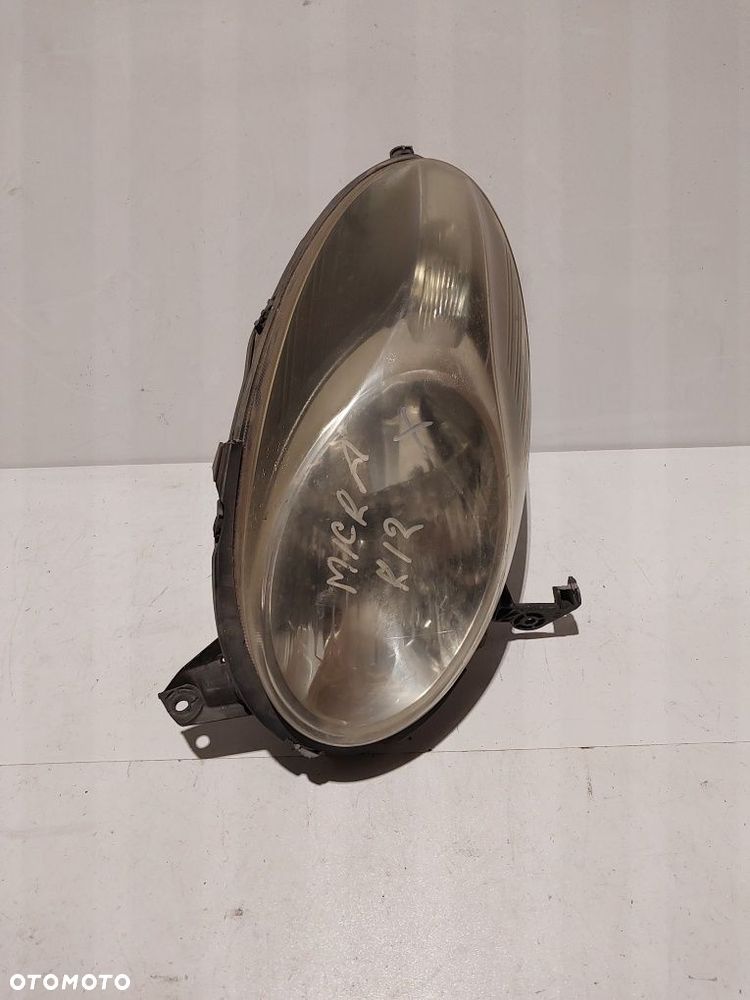 Nissan micra k 12 k12 lift lampa przednia przód reflektor lewa lewy
