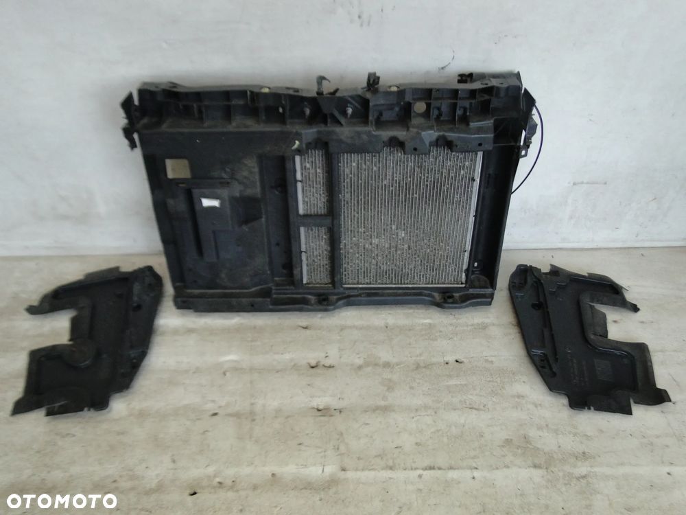 CITROEN DS3 PAS PRZEDNI WZMOCNIENIE CHŁODNICA WODY KLIMY WENTYLATOR KOMPLET 1.2VTI EUROPA - 1