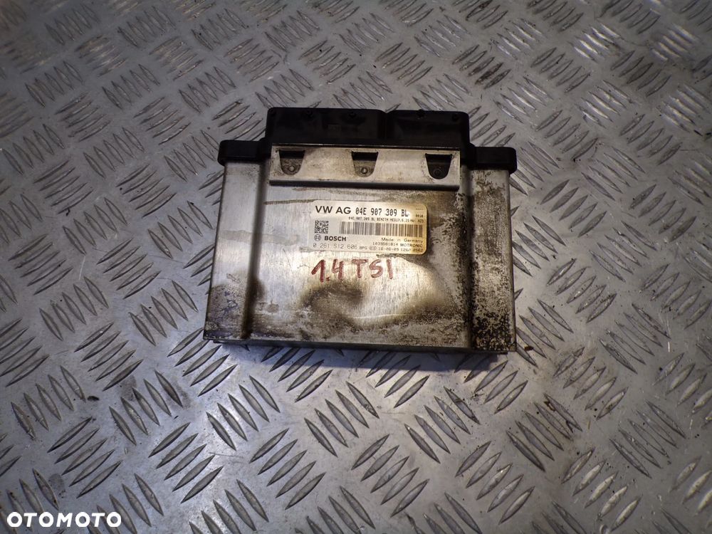 KOMPUTER STEROWNIK SILNIKA VOLKSWAGEN SEAT SKODA 04E907309BL - 1