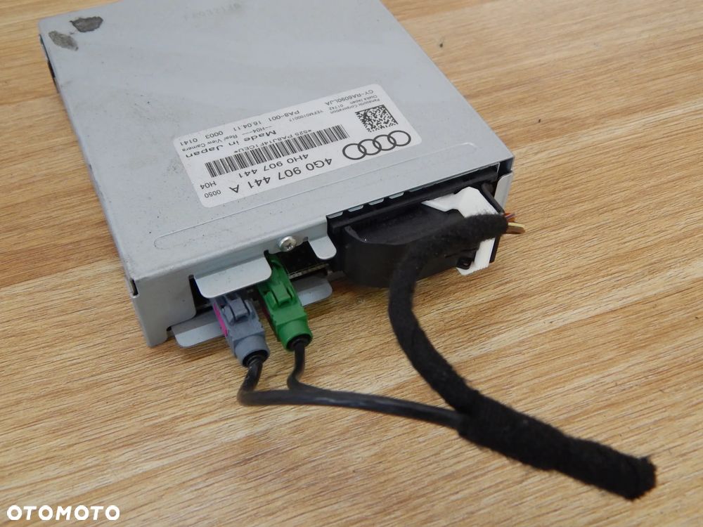 Moduł sterownik kamery 4G0907441A AUDI A6 s6 RS6 C7 A7  11-18 Łuków części - 3