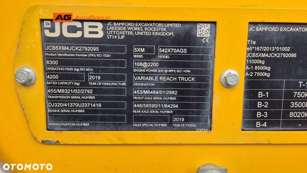 JCB 542-70 AGRI SUPER 2020R 145KM 2019R - 17