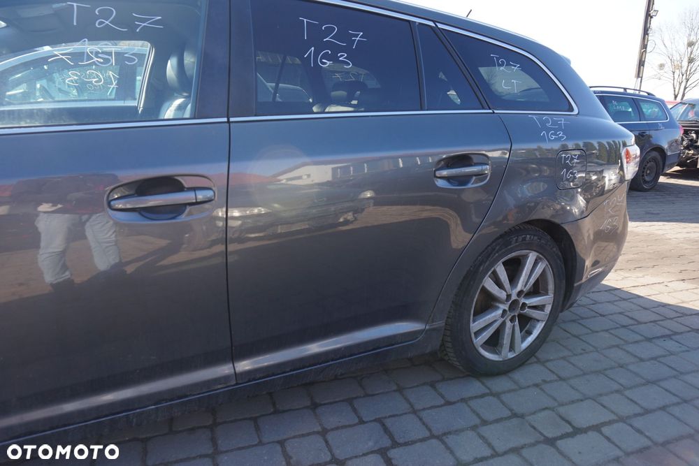 DRZWI TYLNE LEWE AVENSIS III T27 PH1 KOMBI 1G3  SZARY TOYOTA 2009-2011 - 2