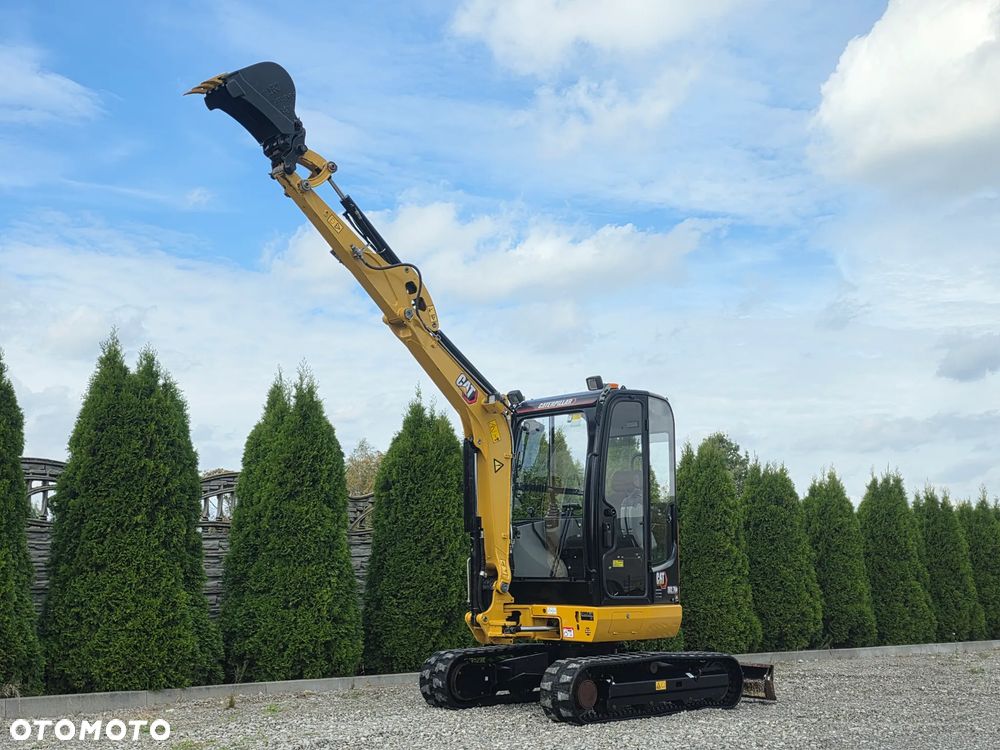 Caterpillar Cena Netto 99 999zł CAT 302.7 CR mini koparka szybkozłącze 3 łyżki piękna serwisowana 1 wł JCB sprowadzona w oryginale - 26