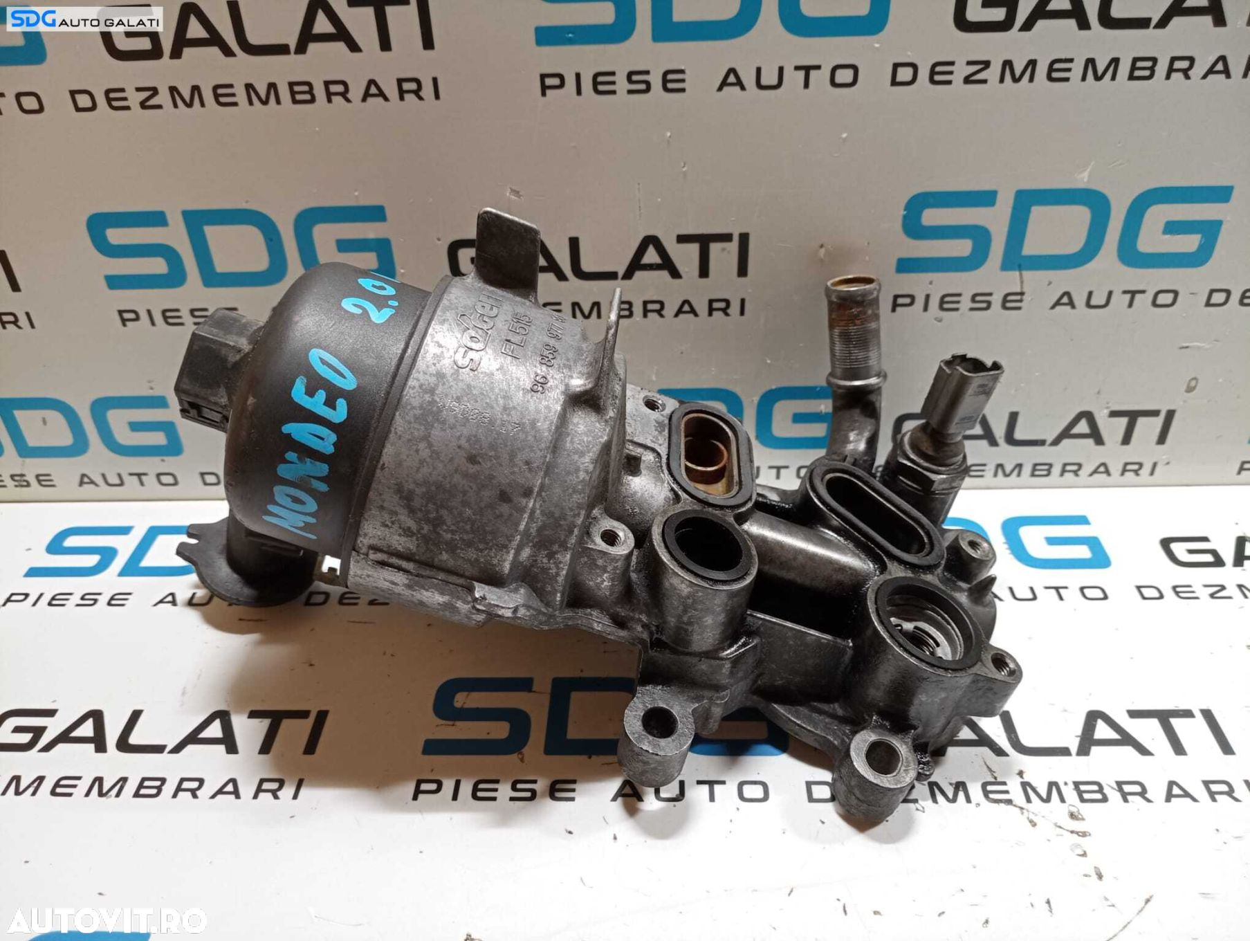 Suport Corp Carcasa Filtru Termoflot Ulei Citroen C4 2.0 HDI 2004 - 2013 Cod 9685997780 [M7734] - 2