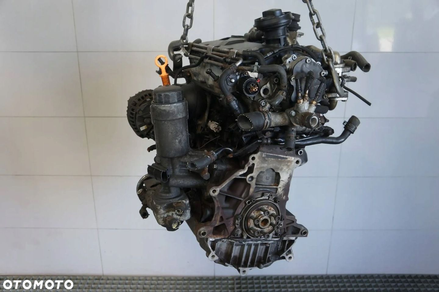 SILNIK KOMPLETNY AXR BLOK GŁOWICA POMPOWTRYSKI AUDI A3 VW GOLV IV BORA - 3