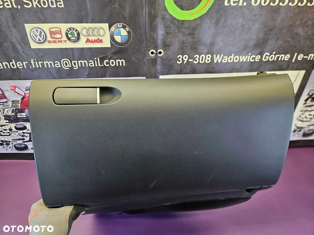 Schowek Pasażera 8E1857035 C Osłona Klapa Ciemny Soul Europa Audi A4 B6 B7 Seat Exeo - 21