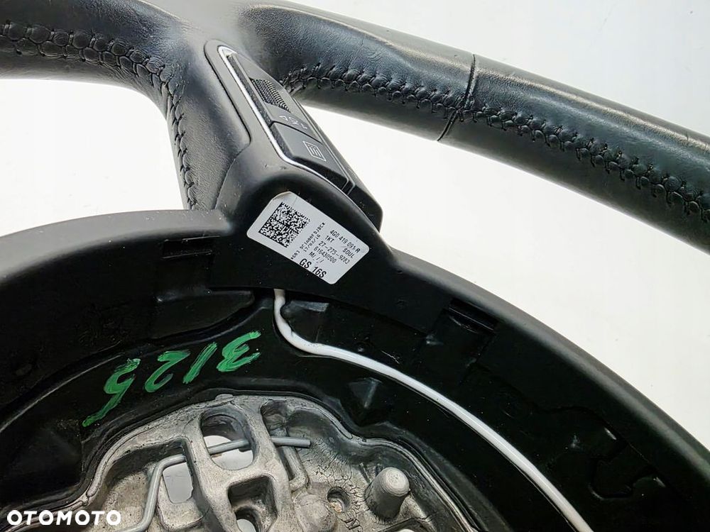 KIEROWNICA SKÓRA MULTIFUNKCJA AUDI A4 B8 A6 C7 A7 4G0419091R 1KT 3/25 - 7