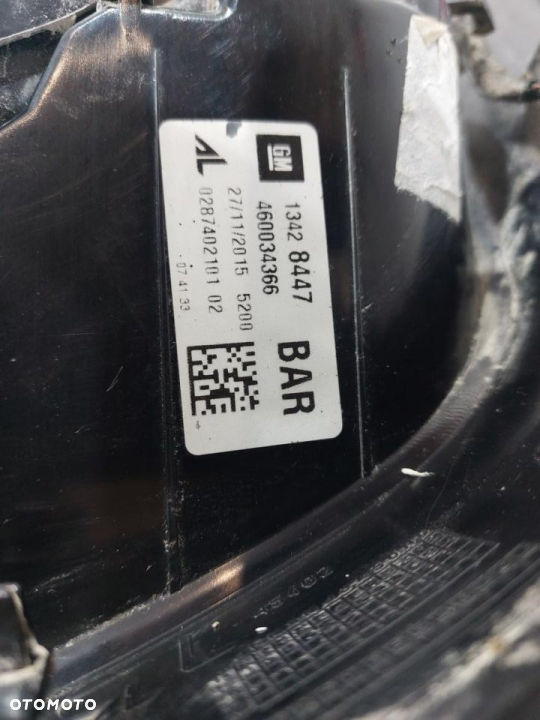 Opel Corsa E lampy tył prawa lewa 13428448 - 7