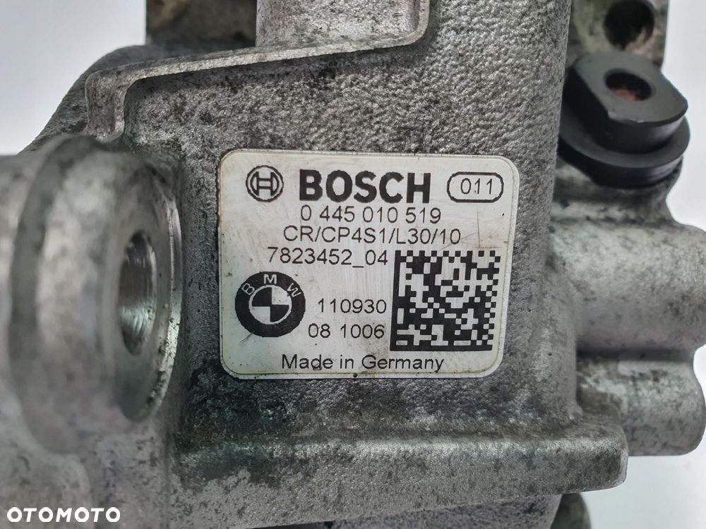 POMPA WTRYSKOWA BMW F20 F21 F30 F31 2.0 D N47 0445010519 7823452 - 5