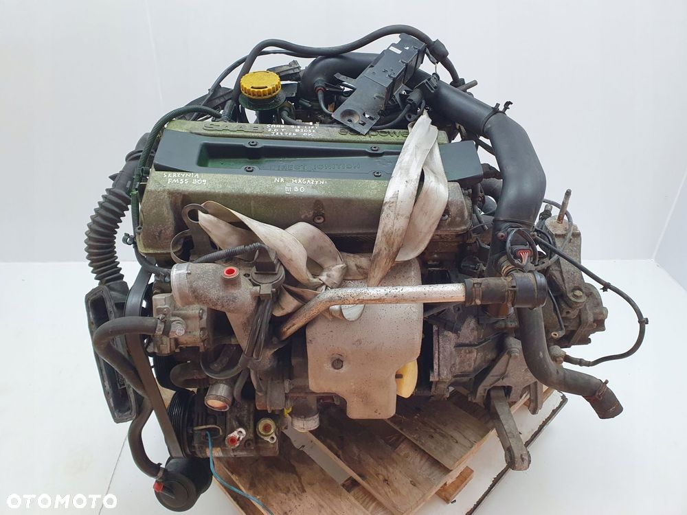 SILNIK KOMPLETNY Saab 95 9-5 2.0 T TURBO 150KM ECOPOWER sprawny B205E - 1