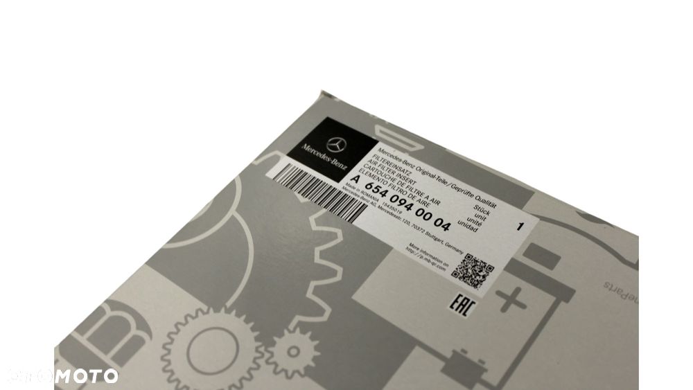 MERCEDES W205 W206 W463 X253 V167 Filtr powietrza - 4