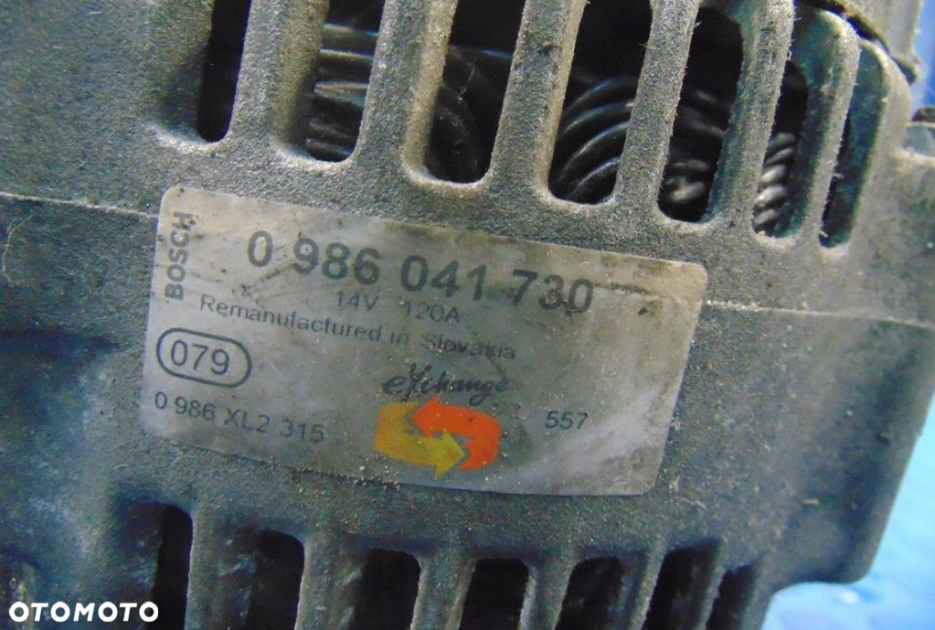 VOLVO S60 2.0T ALTERNATOR 0986041730 - 5