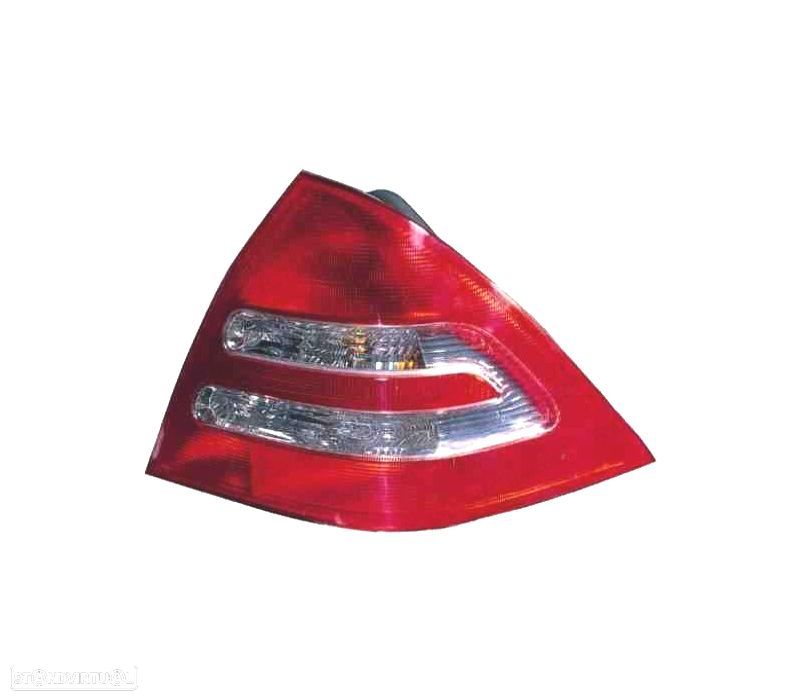 FAROLIN DIR PARA MERCEDES CLASSE C W203 BERLINA 00-04 BRANCO VERMELHO - 1