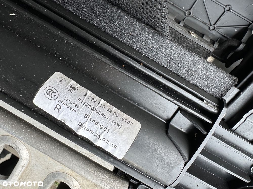 MERCEDES S 222 long roleta siatka mechanizm drzwi - 5