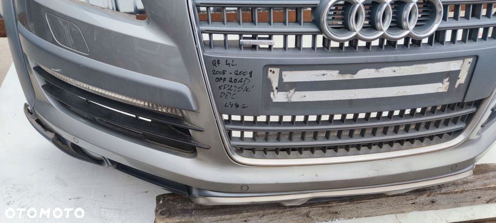 ZDERZAK PRZÓD AUDI Q7 4L CROSS OFF ROAD SPRYSKI PDC LY7G KOMPLET ORYGINAŁ ! - 16
