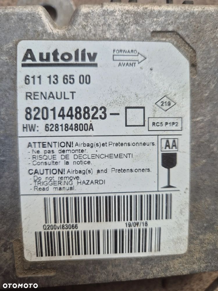 MODUŁ SENSOR AIRBAG  MASTER III MOVANO B  NV400 2.3 10r.+ - 4
