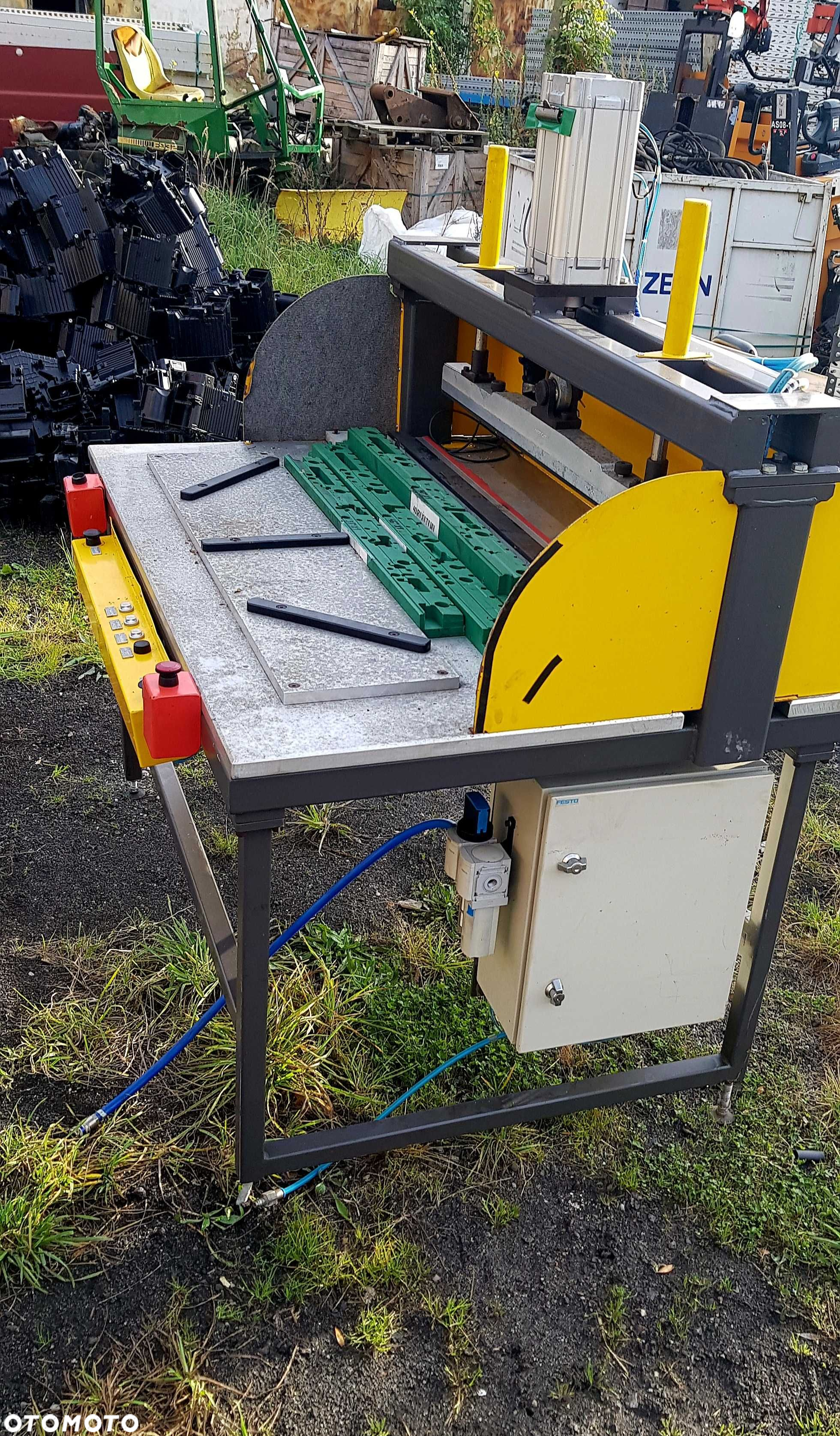 Stół Zaginarka Prasa Pneumatyczna z Skrzynką Rozdzielczą FESTO - 4