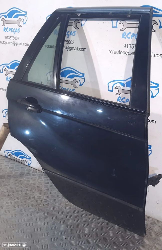 PORTA PORTAS TRASEIRA TRÁS DIREITA BMW X5 E53 41528256828 FECHO ELEVADOR MOTOR PUXADOR VIDRO RETROVISOR RETROVISORES - 7