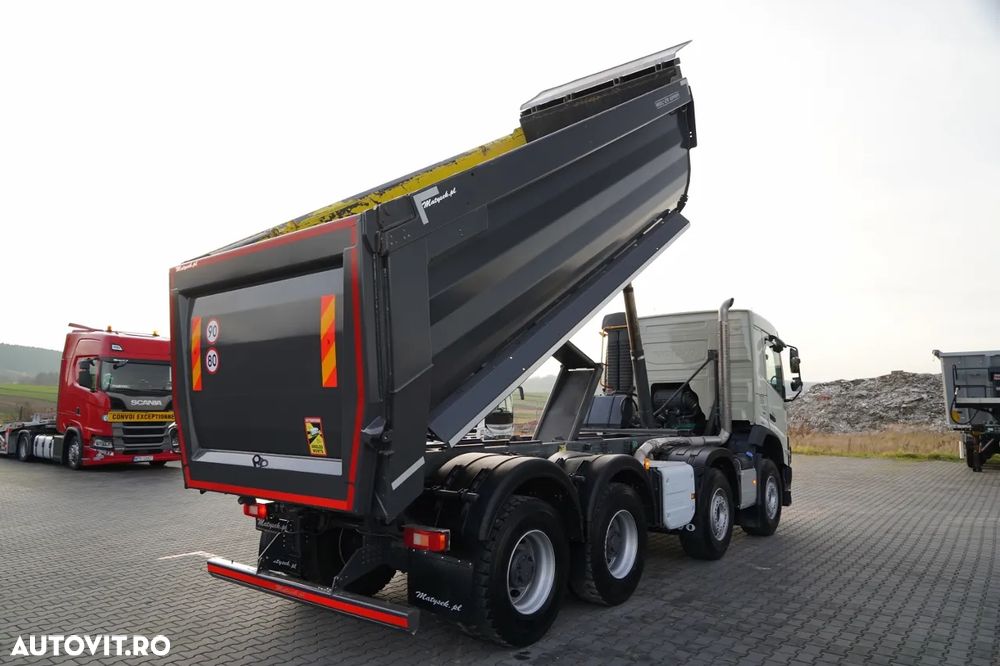 Volvo FMX 460 / 8x4 / BASCULATOR SPATE / MEILLER KIPPER / EURO 6 / - 4