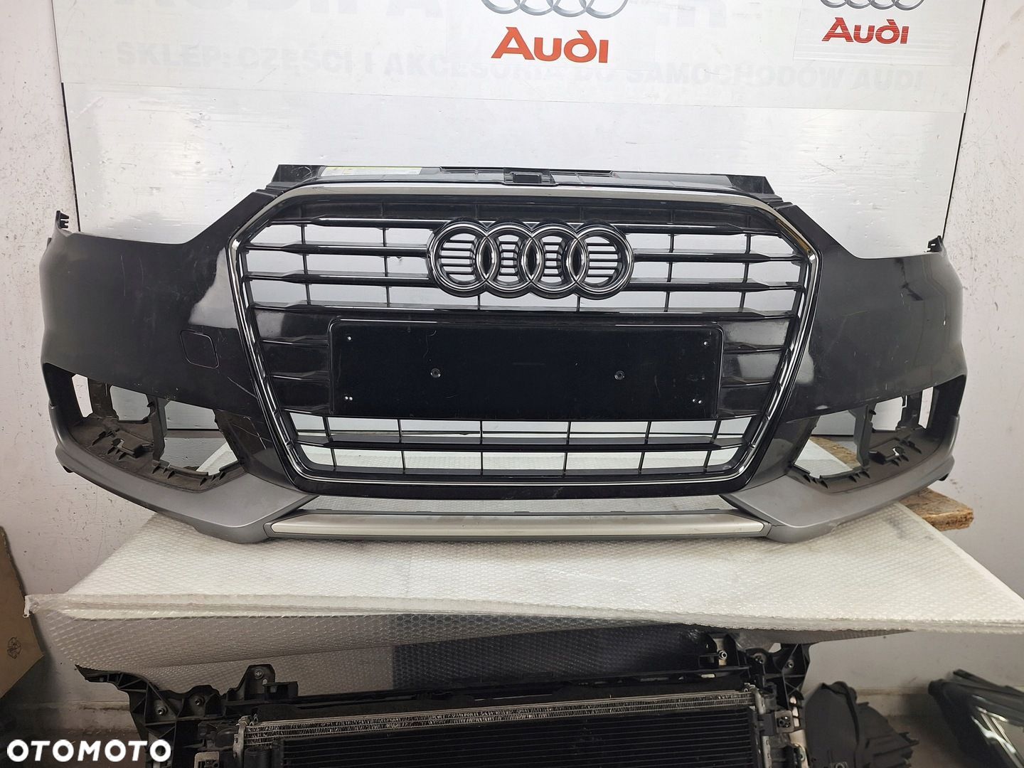ZDERZAK AUDI A1 8X 8XA LIFT 2014-2018 ORYGINAŁ ATRAPA OE OFF ROADD ALLROAD - 1