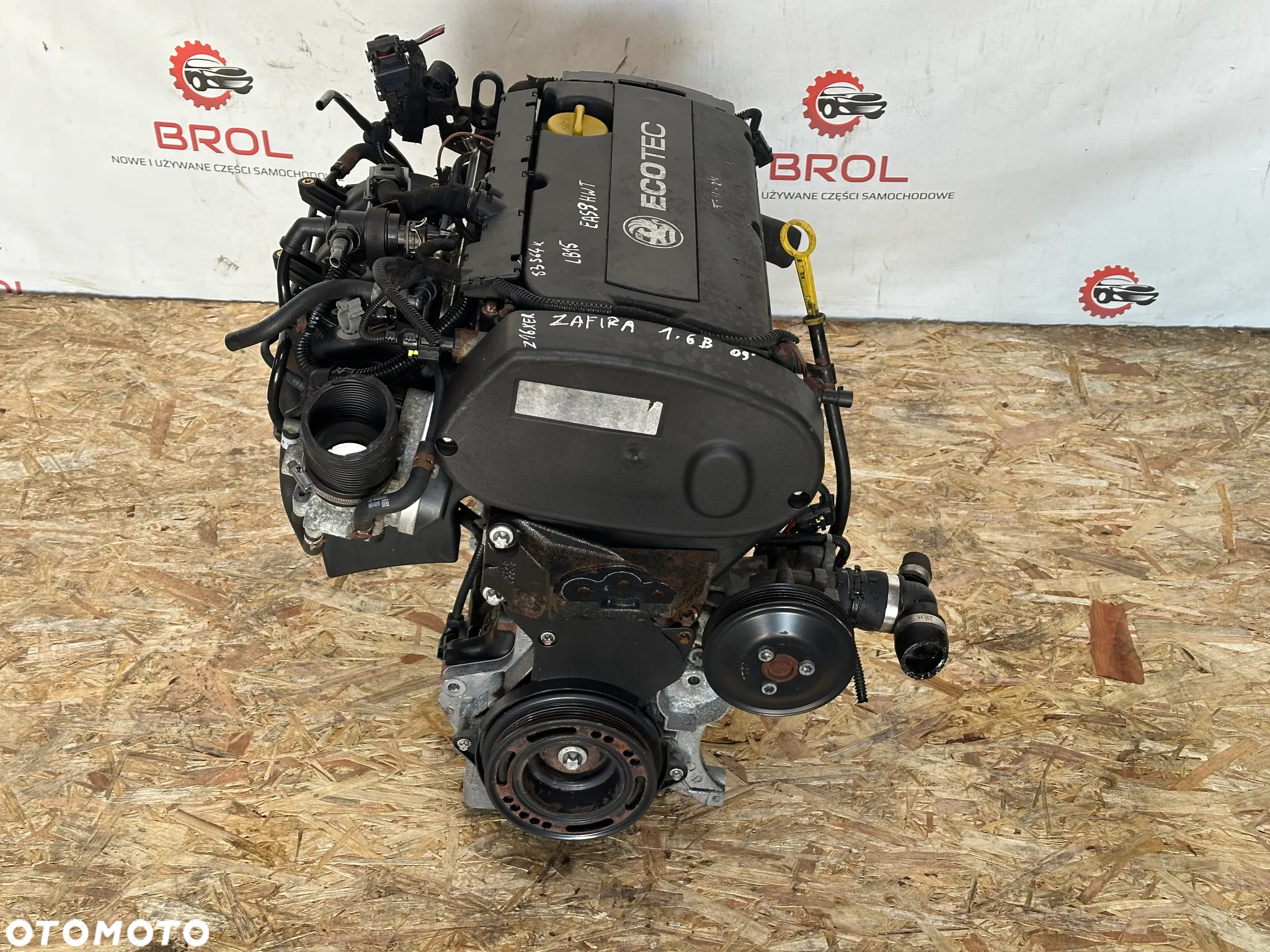SILNIK OPEL ZAFIRA B 1.6 B 09'  Z16XER - 4