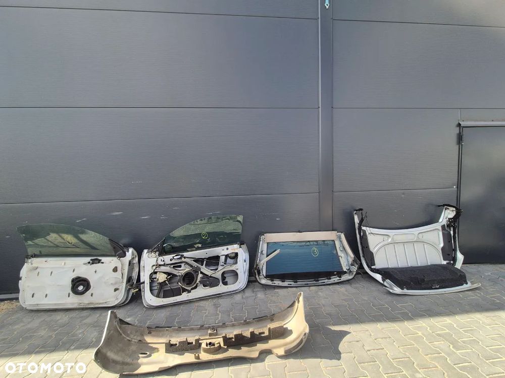 PEUGEOT 206 CC ZDERZAK / KLAPA / DRZWI / DACH SREBRNY - 13