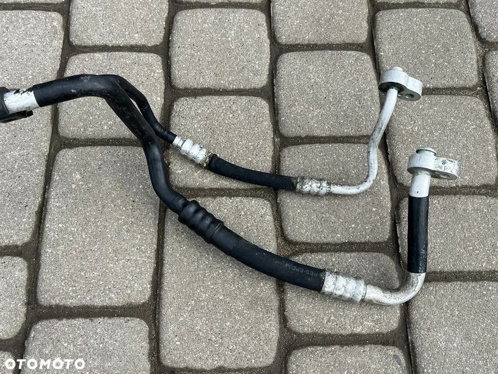 PRZEWODY PRZEWÓD WĘŻE WĄŻ KLIMATYZACJI TYŁ TYLNY VW T5 CARAVELLE MULTIVAN TRANSPORTER 7H1820727B 7H1820725D - 7