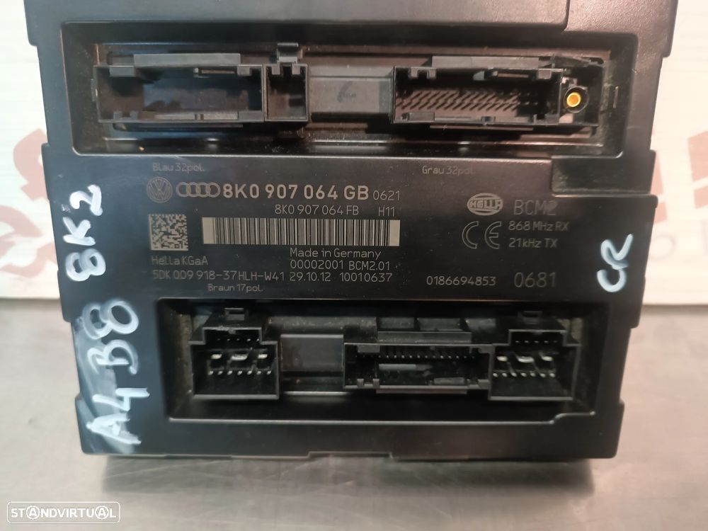MODULO CONFORTO BCM AUDI A4 B8 / A5 8T 8K0907064GB 8K0907064FB - 1