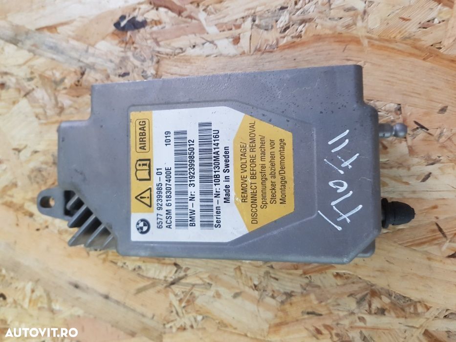 Calculator Modul Airbag Bmw F10 F11 Cod - 3