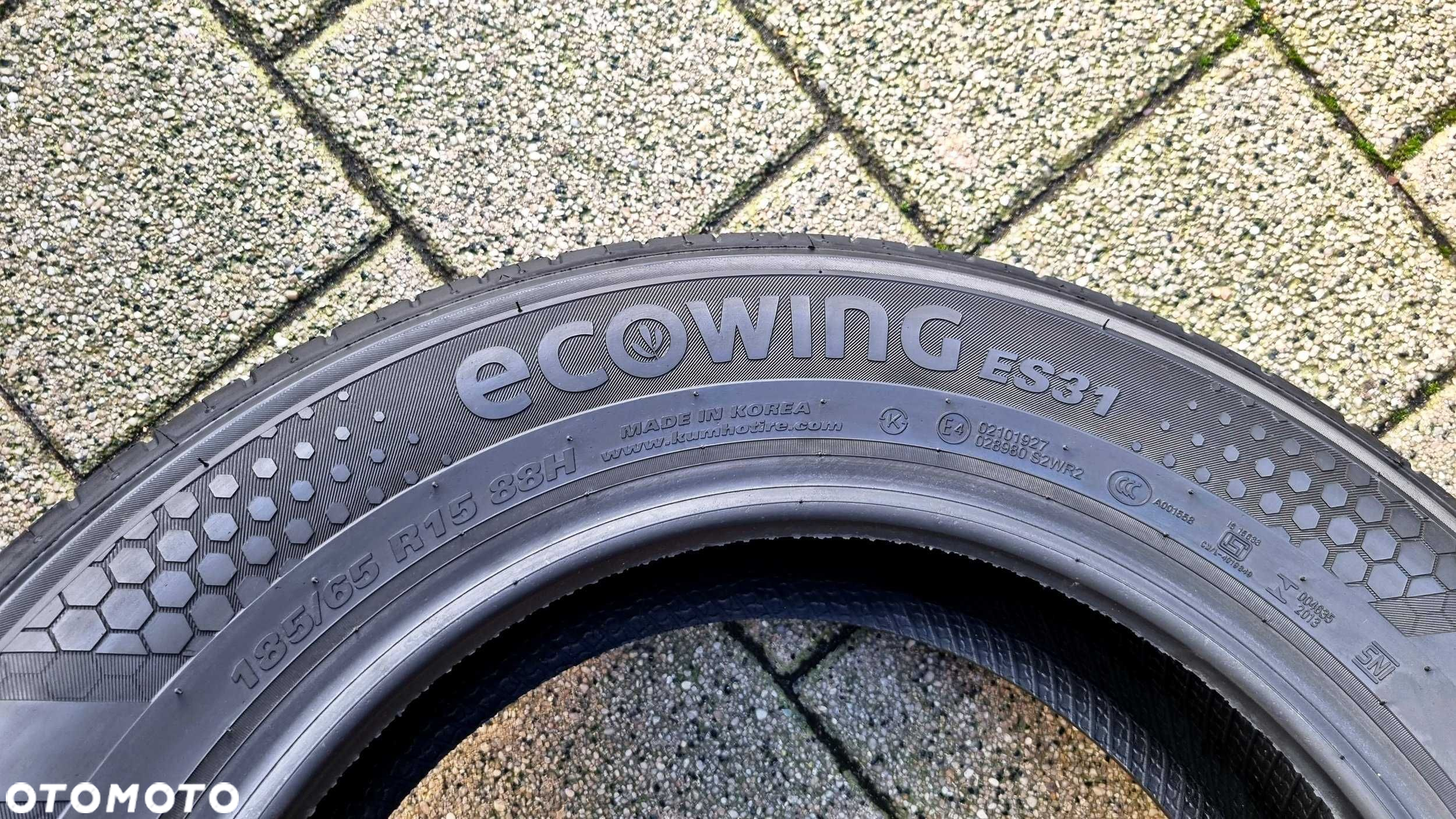 Kumho Ecowing ES31 185/65R15 88H Korea Rok 2022.35 - Nowe - 6