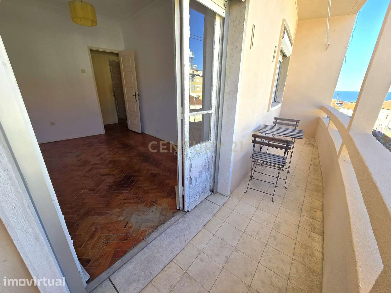 Apartamento T1 com Vista rio no centro de Almada - Grande imagem: 3/15