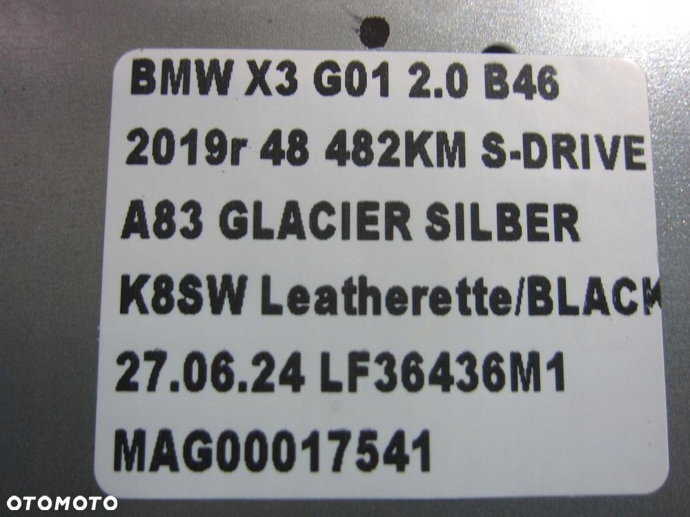 BMW X3 G01 X3 F97 WZMACNIACZ HIFI AUDIO TUNER 2622686 65122622686 - 9