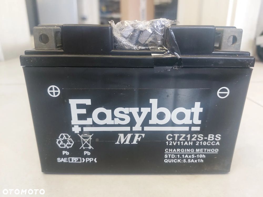 AKUMULATOR EASYBAT CTZ12S-BS L+12V 11AH 210A MOTOCYKLE SKUTERY QUADY - 2