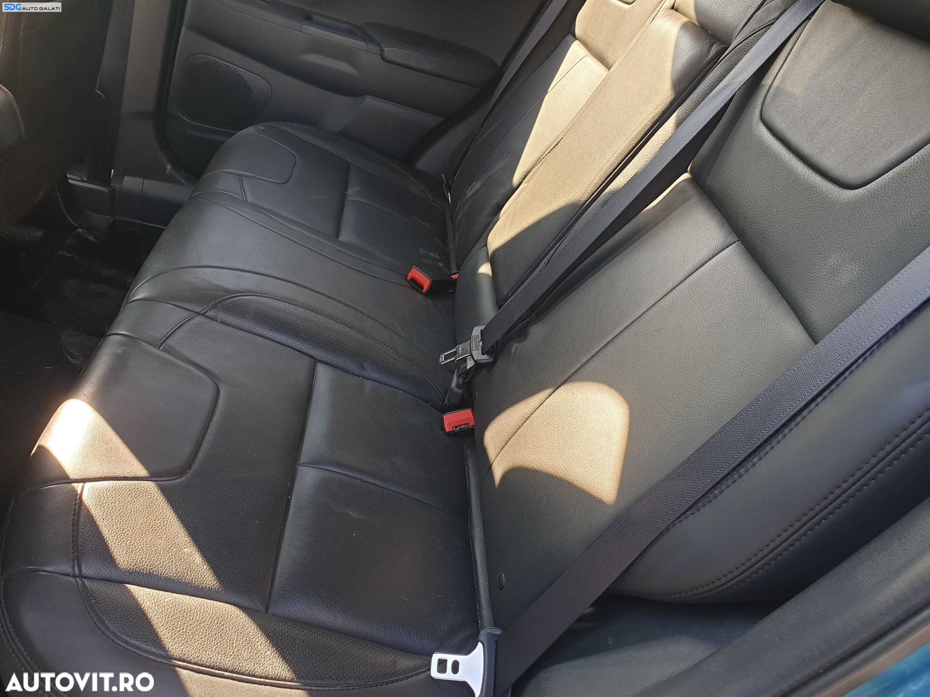 Interior Piele Neagra Scaun Scaune Stanga Dreapta Fata si Bancheta Spate cu Spatar Mitsubishi ASX 2010 - 2012 [K0579] - 1