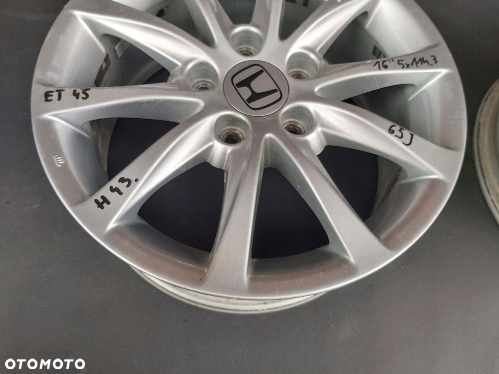 Honda Civic VIII 8 UFO Sedan Alufelga 16 1 sztuka 5x114,3 6,5j - 2