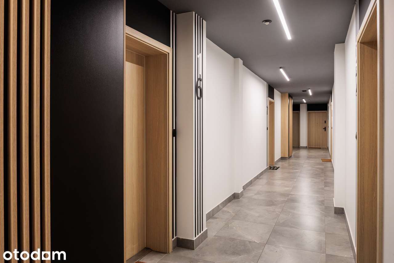 Nowoczesne mieszkanie z dwoma pokojami i balkonem - ul. Wybickiego