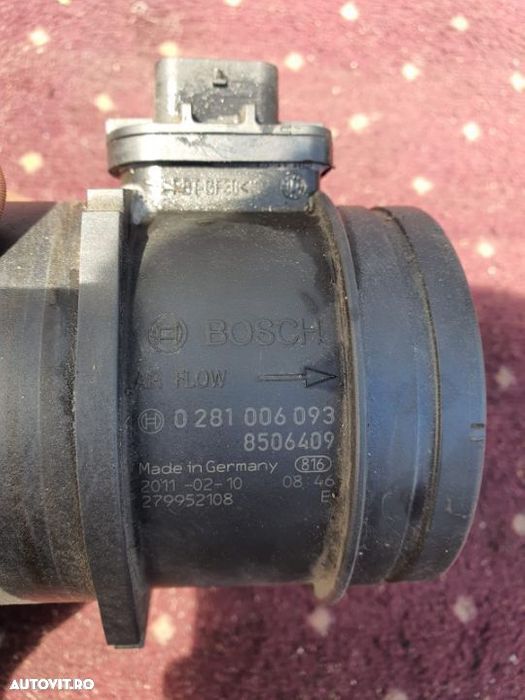 Debimetru Aer Bmw E90 E91 E87 2.0 Diesel Motor N47D20C 143 Cai Debimetru Aer Bmw E90 E91 E87 2.0 Di - 4