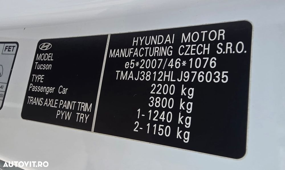 Hyundai Tucson 1.6 T-GDi 4WD 7DCT Premium+ Design Pack - 16