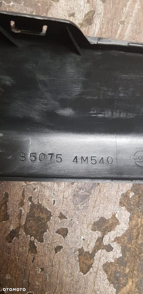 Oryginalna Listwa Zderzaka Tył Lewa Nissan Almera N16 OE 85075-4M540 - 7
