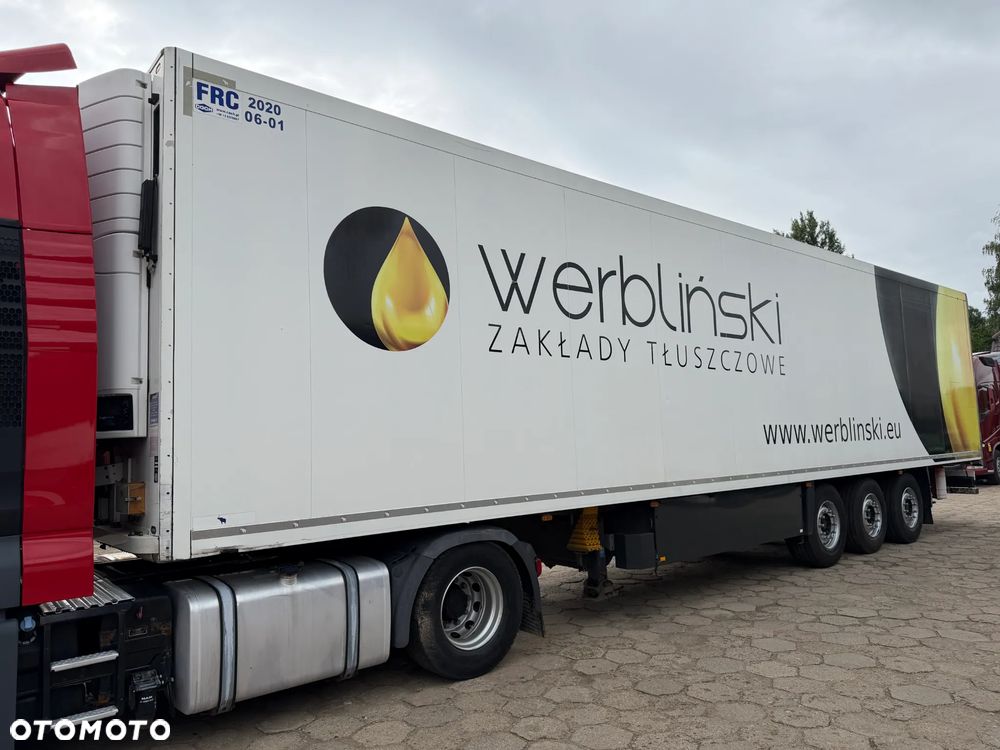 Schmitz Cargobull CARRIER VECTOR 1850 / 7 CM GRUBA ŚCIANA / 4 ZAMKNIĘCIA DRZWI / DRUKARKA / KOSZ PALETOWY / OŚ PODNOSZONA / DIESEL+ELEKTRYK / 2010 ROK !! - 10