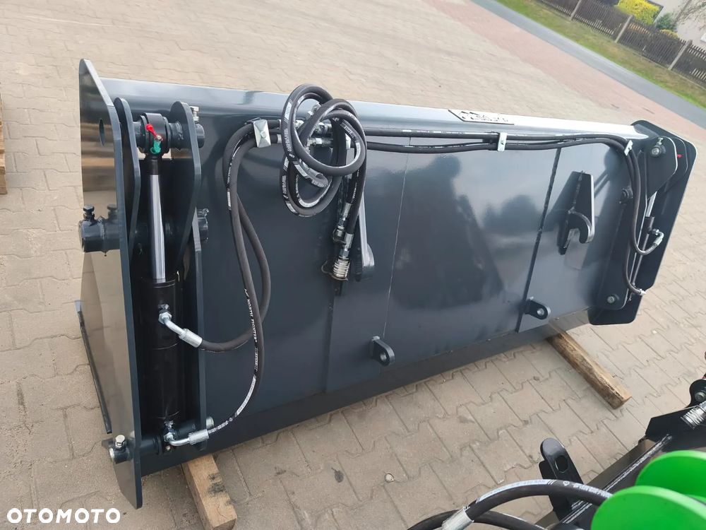 Łyżka budowlana 3w1 krokodyl, rekin, 220 cm, JCB, Schaffer, Volvo, Dieci, Manitou, Kramer - 2